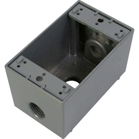 electrical box 3 x 2 3-1 2 deep|1 inch deep outlet box.